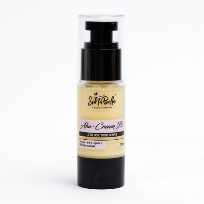 AHA Cream 5% — нічний пілінг-крем с АНА кислотами