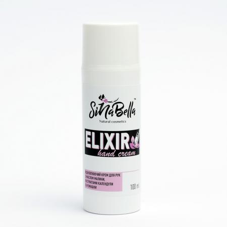 Elixir — відновлюючий крем для рук з маслом малини, екстрактами календули та ромашки