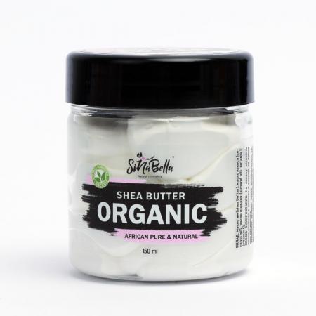 Organic — баттер ши для тіла та волосся з маслом ши без аромату