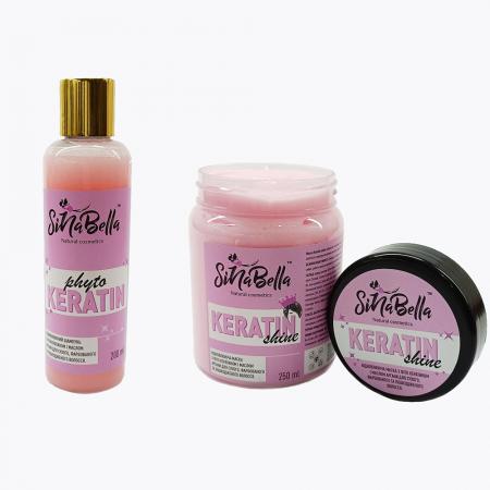 Keratin shine — шампунь та маска для волосся